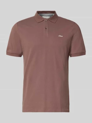 Koszulka polo o kroju Regular Fit z czystej bawełny s.Oliver RED LABEL