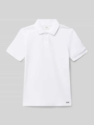 Koszulka polo Regular Fit z czystej bawełny s.Oliver RED LABEL