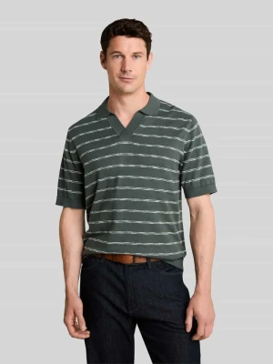 Koszulka polo o kroju regular fit z czystej bawełny Tom Tailor Oliwkowy