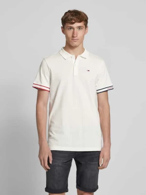 Koszulka polo o kroju regular fit z czystej bawełny Tommy Jeans