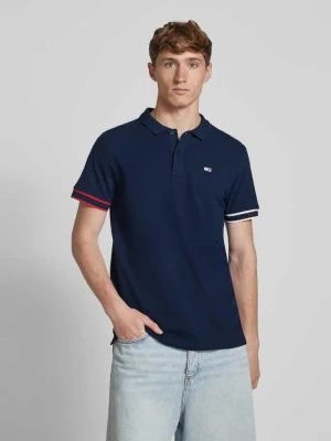 Koszulka polo o kroju regular fit z czystej bawełny Tommy Jeans