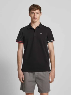 Koszulka polo o kroju regular fit z czystej bawełny Tommy Jeans