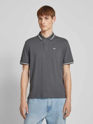 Koszulka polo o kroju Regular Fit z czystej bawełny Tommy Jeans
