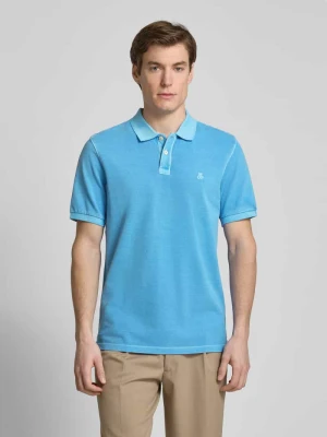 Koszulka polo o kroju regular fit z czystej bawełny z wyhaftowanym logo Marc O'Polo
