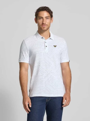 Koszulka polo o kroju regular fit z czystej bawełny z wyhaftowanym logo PME Legend