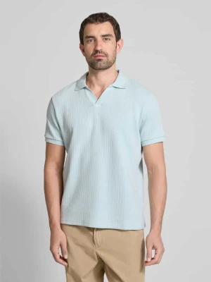 Koszulka polo o kroju regular fit z dekoltem w serek MCNEAL
