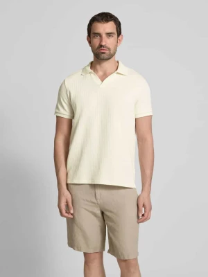 Koszulka polo o kroju regular fit z dekoltem w serek MCNEAL