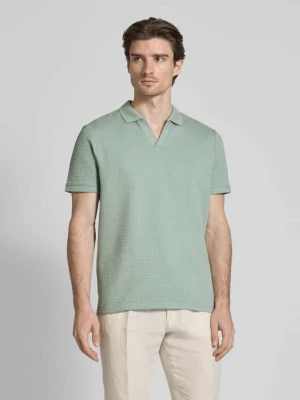 Koszulka polo o kroju regular fit z dekoltem w serek MCNEAL