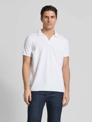 Koszulka polo o kroju regular fit z dekoltem w serek model ‘Antal’ JOOP! JEANS