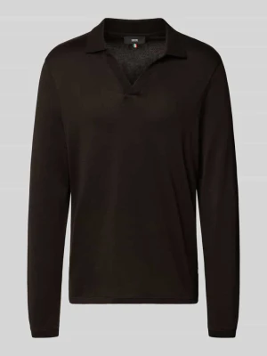 Koszulka polo o kroju regular fit z dekoltem w serek model ‘BOLLO’ CINQUE