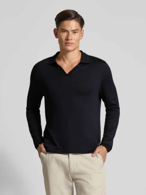 Koszulka polo o kroju regular fit z dekoltem w serek model ‘BOLLO’ CINQUE