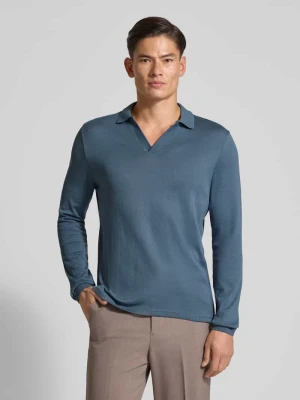Koszulka polo o kroju regular fit z dekoltem w serek model ‘BOLLO’ CINQUE