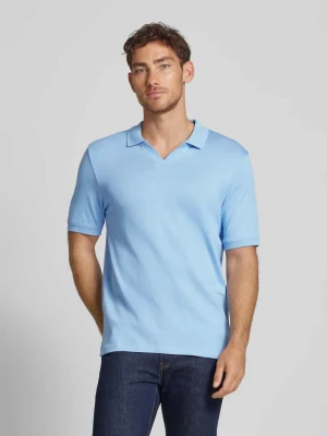 Koszulka polo o kroju regular fit z dekoltem w serek model ‘Bolo’ CINQUE