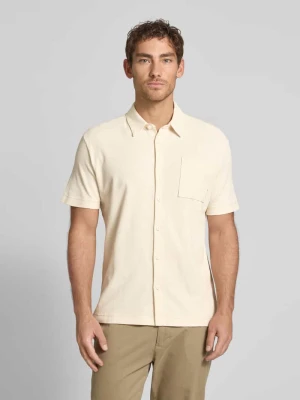 Koszulka polo o kroju regular fit z delikatną fakturą wafla Marc O'Polo
