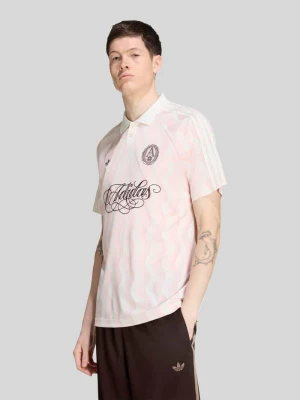 koszulka polo o kroju regular fit z detalami z logo adidas Originals