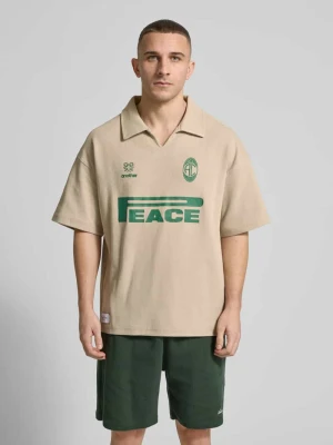 Koszulka polo o kroju regular fit z detalem z logo ANOTHER COTTON LAB