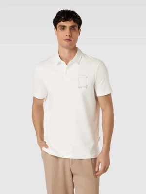 Koszulka polo o kroju regular fit z detalem z logo Armani Exchange