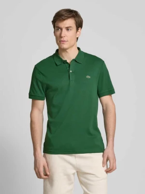 Koszulka polo o kroju regular fit z detalem z logo Lacoste