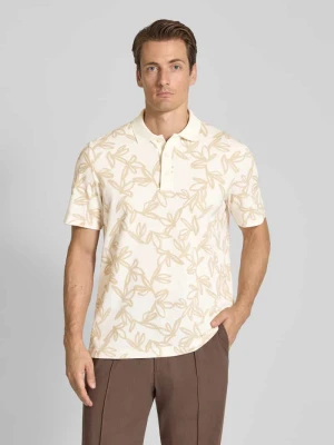 Koszulka polo o kroju regular fit z detalem z logo maerz muenchen