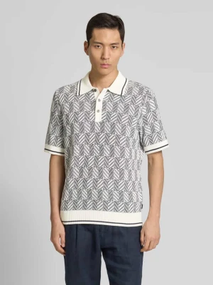 Koszulka polo o kroju regular fit z detalem z logo model ‘CODY’ Jack & Jones Premium
