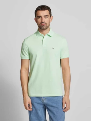 Koszulka polo o kroju regular fit z mieszanki bawełny Tommy Hilfiger