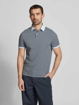 Koszulka polo o kroju regular fit z mieszanki bawełny Tommy Hilfiger