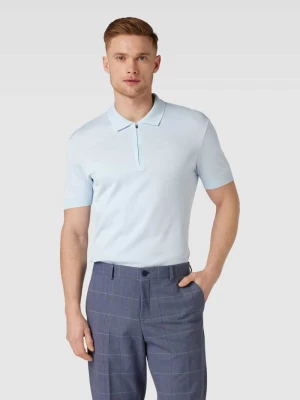 Koszulka polo o kroju regular fit z detalem z logo Windsor