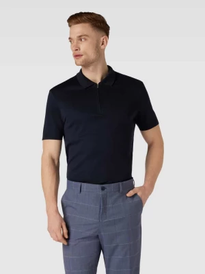 Koszulka polo o kroju regular fit z detalem z logo Windsor