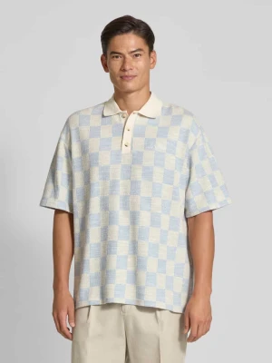 Koszulka polo o kroju regular fit z dodatkiem wiskozy model ‘Branson’ Les Deux