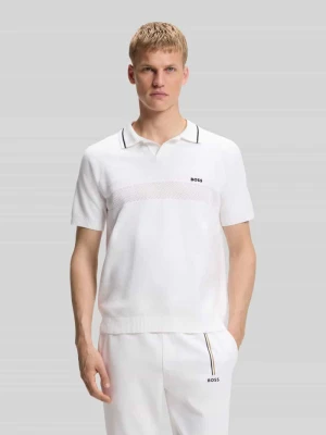 koszulka polo o kroju regular fit z dzianiny BOSS Green