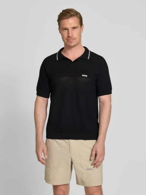 koszulka polo o kroju regular fit z dzianiny BOSS Green