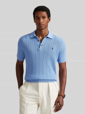koszulka polo o kroju regular fit z dzianiny Polo Ralph Lauren