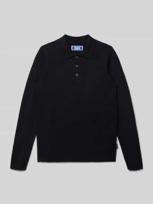 Koszulka polo o kroju regular fit z efektem dzianiny model ‘Bradfort’ jack & jones