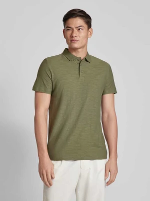 Koszulka polo o kroju regular fit z efektem melanżowym model ‘Alanas’ JOOP! JEANS