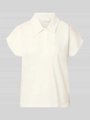 Koszulka polo o kroju regular fit z fakturowanym wzorem model 'FLOAT' FYNCH-HATTON