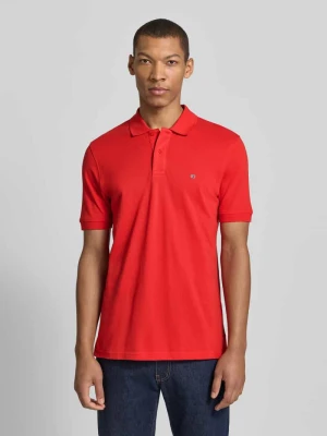 Koszulka polo o kroju regular fit z haftem Christian Berg Men