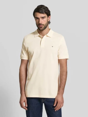 Koszulka polo o kroju regular fit z haftem Christian Berg Men
