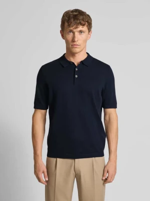 Koszulka polo o kroju regular fit z imitacji dzianiny FYNCH-HATTON