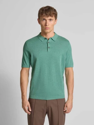 Koszulka polo o kroju regular fit z imitacji dzianiny FYNCH-HATTON