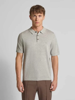 Koszulka polo o kroju regular fit z imitacji dzianiny FYNCH-HATTON