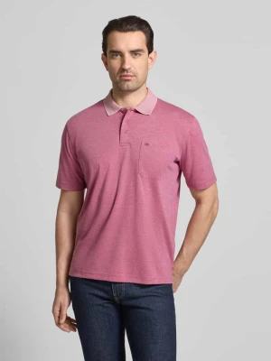 Koszulka polo o kroju regular fit z kieszenią na piersi Christian Berg Men
