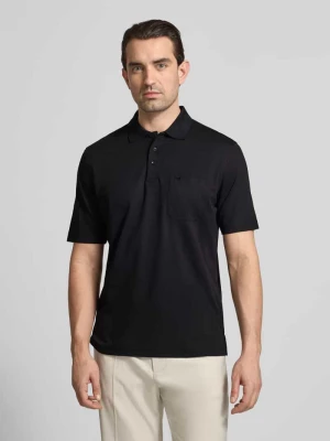 Koszulka polo o kroju regular fit z kieszenią na piersi Christian Berg Men