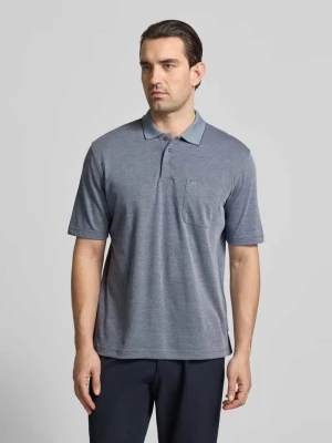 Koszulka polo o kroju regular fit z brustaszą Christian Berg Men