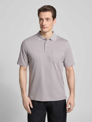 Koszulka polo o kroju regular fit z brustaszą Christian Berg Men