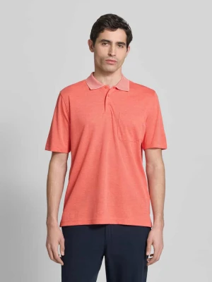 Koszulka polo o kroju regular fit z brustaszą Christian Berg Men