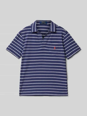 Koszulka polo o kroju regular fit z kieszenią na piersi Polo Ralph Lauren Teens