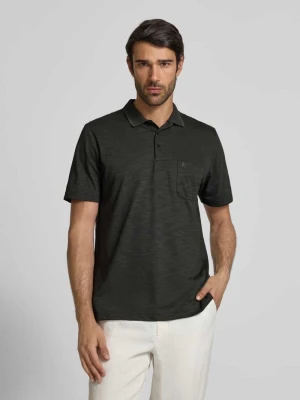 Koszulka polo o kroju regular fit z kieszenią na piersi RAGMAN
