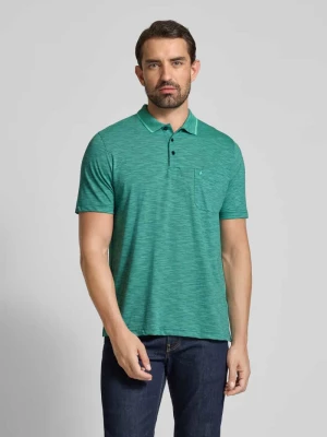 Koszulka polo o kroju regular fit z kieszenią na piersi RAGMAN