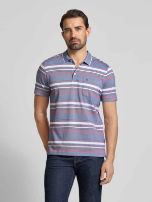 Koszulka polo o kroju regular fit z kieszenią na piersi RAGMAN