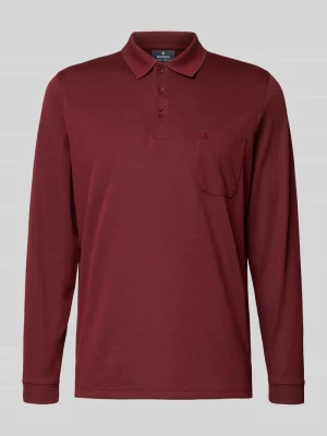 Koszulka polo o kroju regular fit z kieszenią na piersi RAGMAN